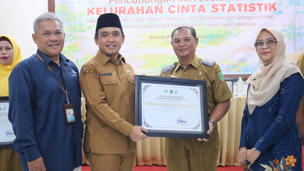Pemkot Pasuruan Canangkan Program “Kelurahan Cinta Statistik” 