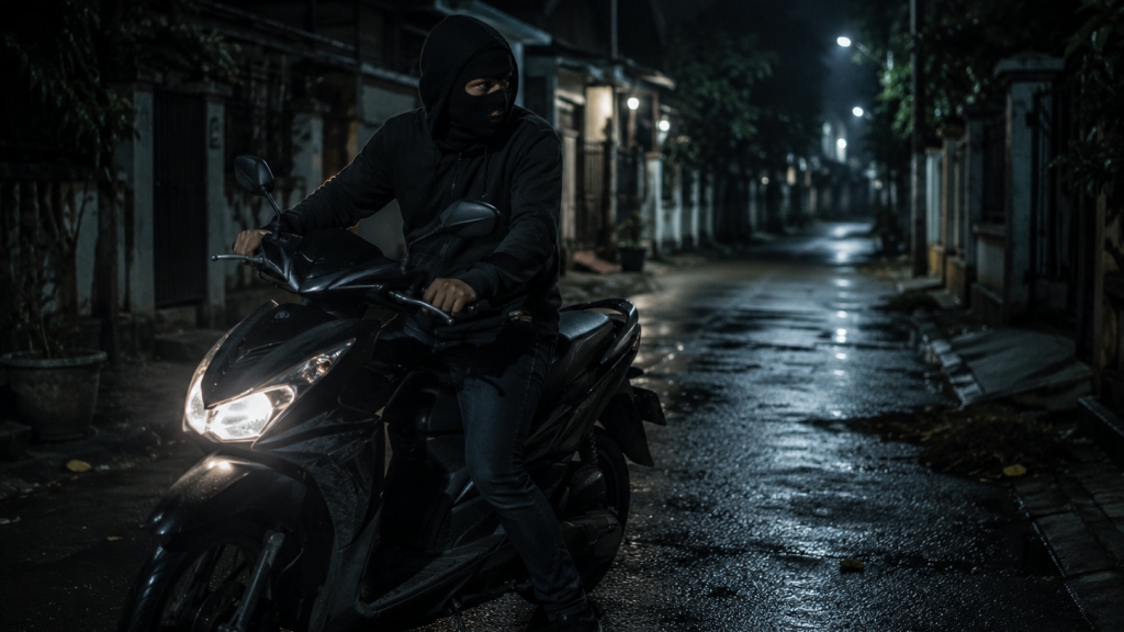 Maling Motor Kritis Dihajar Warga Tutur Pasuruan 
