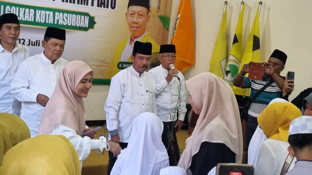 Jaga Tradisi Saban Tahun, Golkar Kota Pasuruan Guyur Santunan Berlipat ke Puluhan Anak Yatim