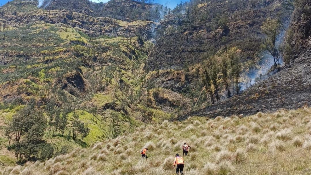 Puncak Seruni Point Ditutup karena Kebakaran 