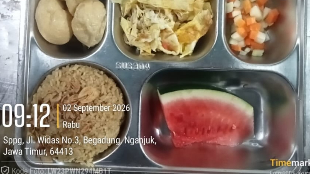 Santap MBG Menu Nasi Goreng, Puluhan Siswa SMA di Nganjuk Keracunan
