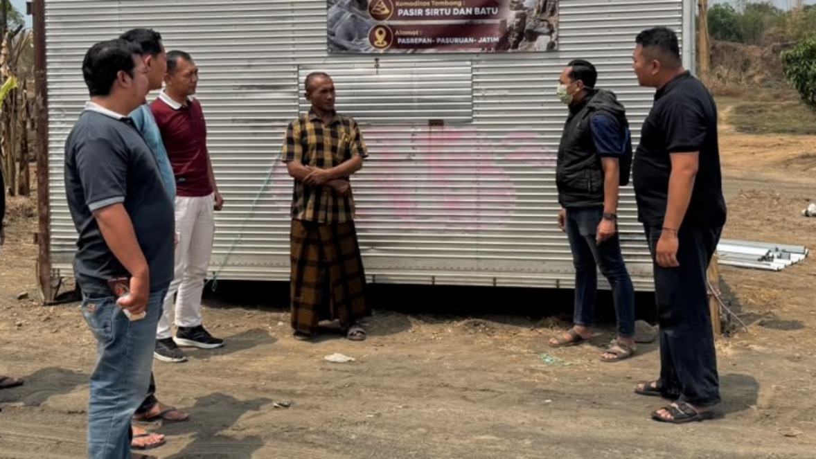Polres Pasuruan Selidiki Pertambangan Sirtu Diduga Tanpa Izin di Pasrepan
