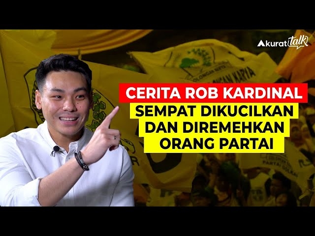 ROB CLINTON KARDINAL: ANAK MUDA JANGAN CUMA JADI PAJANGAN POLITIK