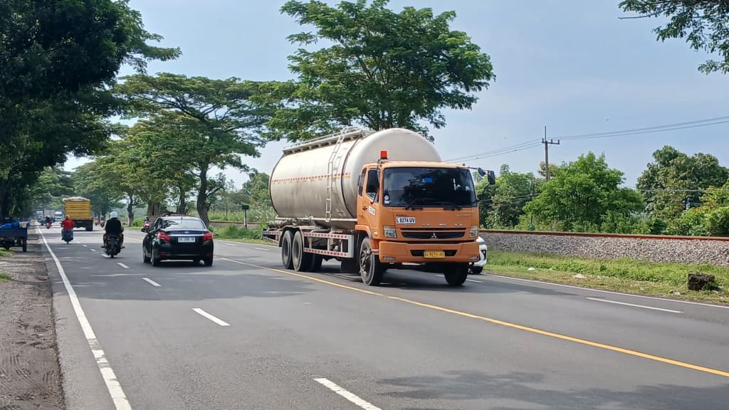 Embong Miring di Jalur Pantura Pasuruan Rawan Kecelakaan, Pemudik Diminta Waspada
