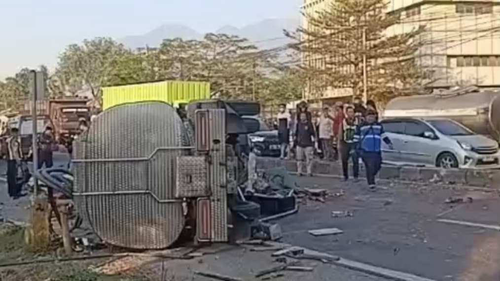 Korban Meninggal Kecelakaan Truk Trailer Maut di Gempol Pasuruan Bertambah jadi 5 Orang