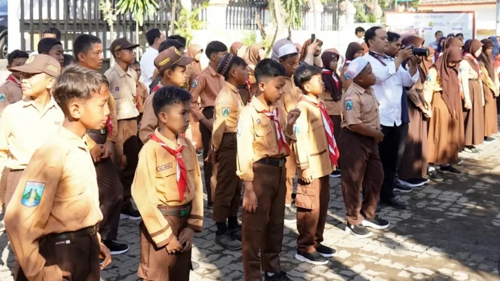Siswa SR Kota Pasuruan Jalani Cek Kesehatan Sebelum Mulai Tahun Ajaran Baru