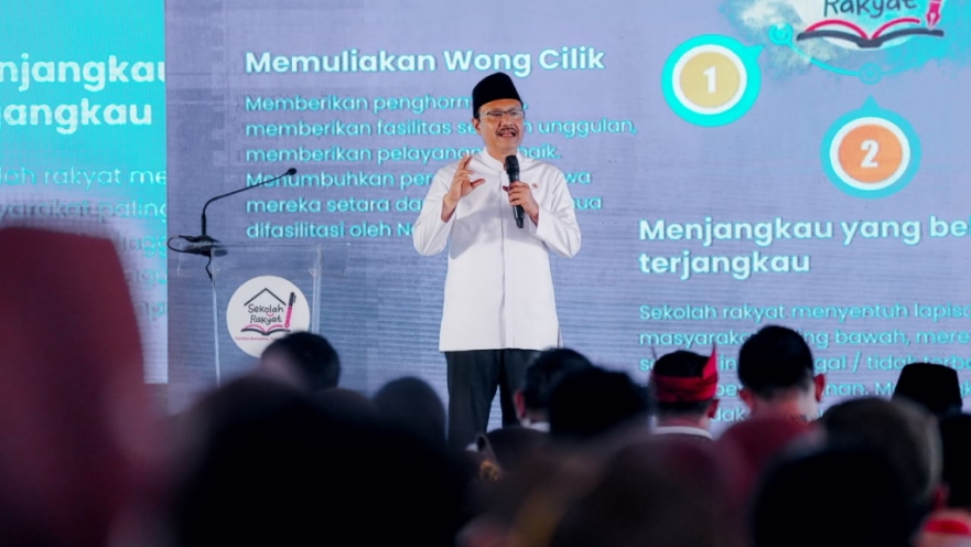 Mensos Targetkan 100 Ribu Siswa Sekolah Rakyat Tahun 2027