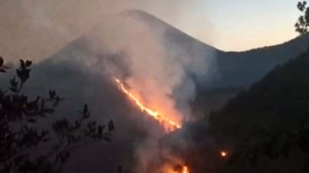 Kebakaran di Beberapa Titik Gunung Semeru Capai Lebih Dari 3.000 Hektare