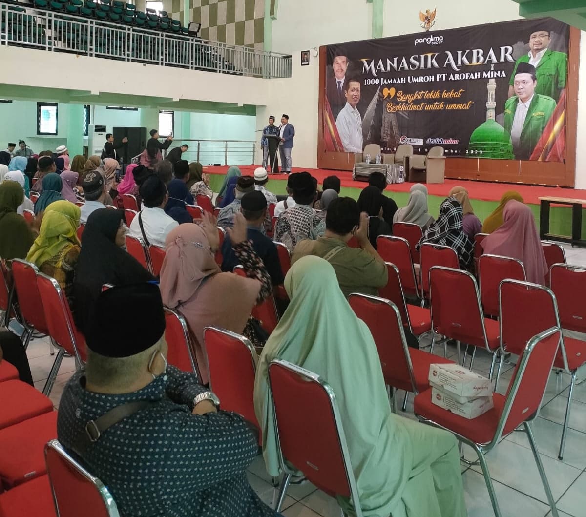 Manasik Akbar 1000 Jamaah Umroh Kembalikan Kepercayaan Publik Kepada PT. Arofah Mina