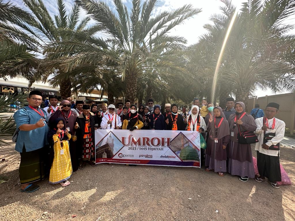 Gelombang Ke VIII, Panglima Group Berangkatkan Lagi Jamaah Umroh Arofah Mina