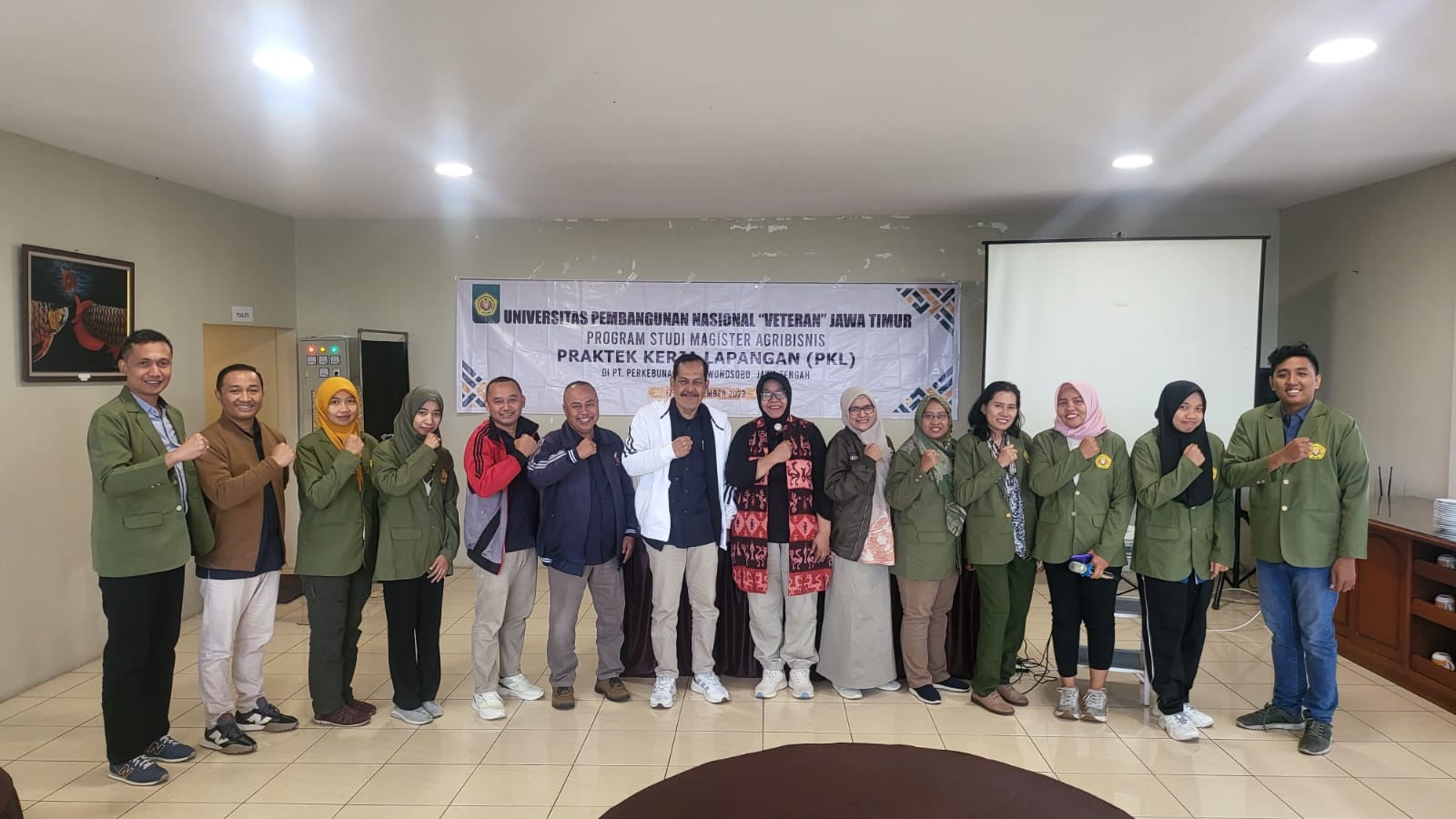 Mahasiswa Magister Agribisnis UPN 'Veteran' Jawa Timur Laksanakan PKL di PT. Tambi Wonosobo