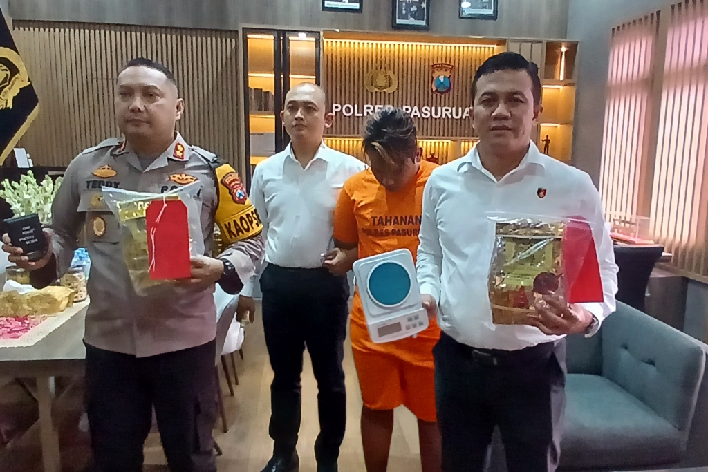 Residivis Kasus Sabu Pandaan Pasuruan Dibekuk, Polisi Amankan 2 Kg Barang Bukti