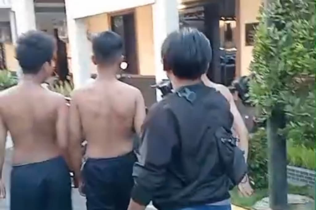 Tiga Remaja Bercelurit Diamankan di Prigen Pasuruan