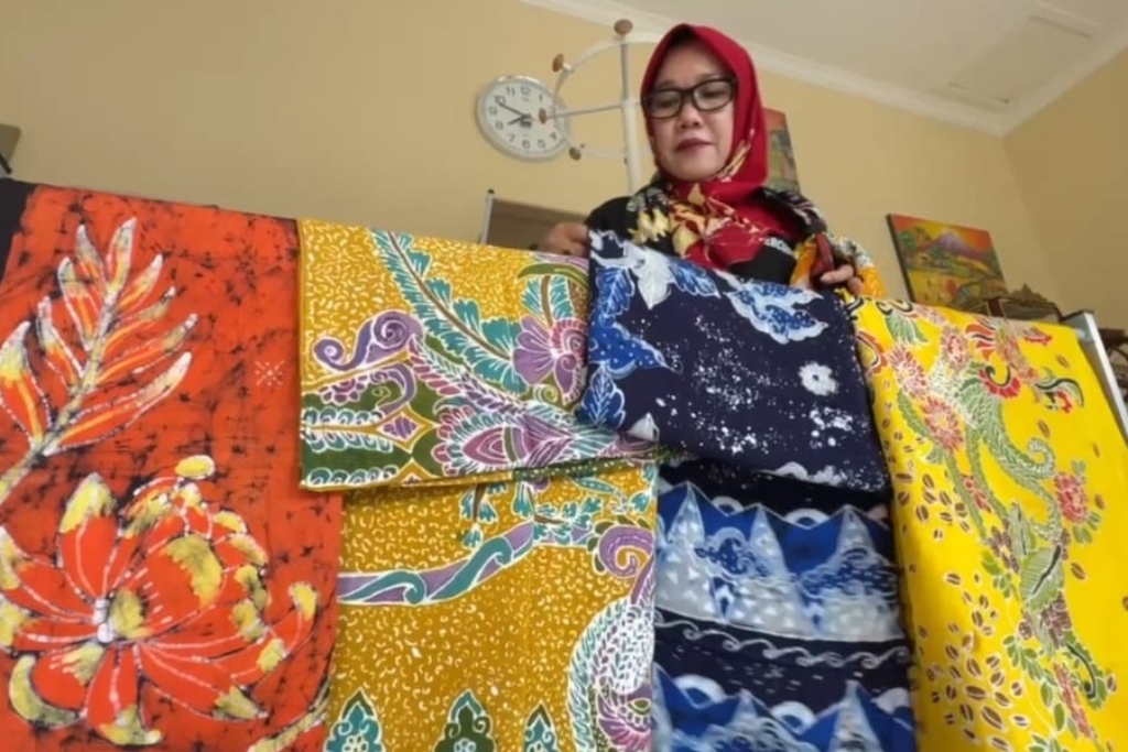 Cantiknya Batik Karya Siswa SLB Pandaan Pasuruan